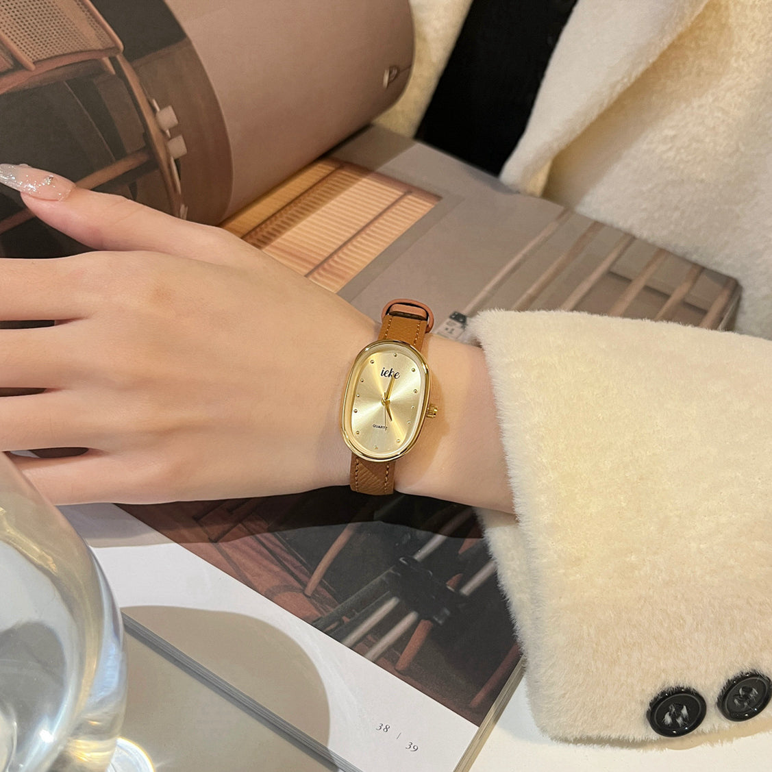Aurelia Oval Watch
