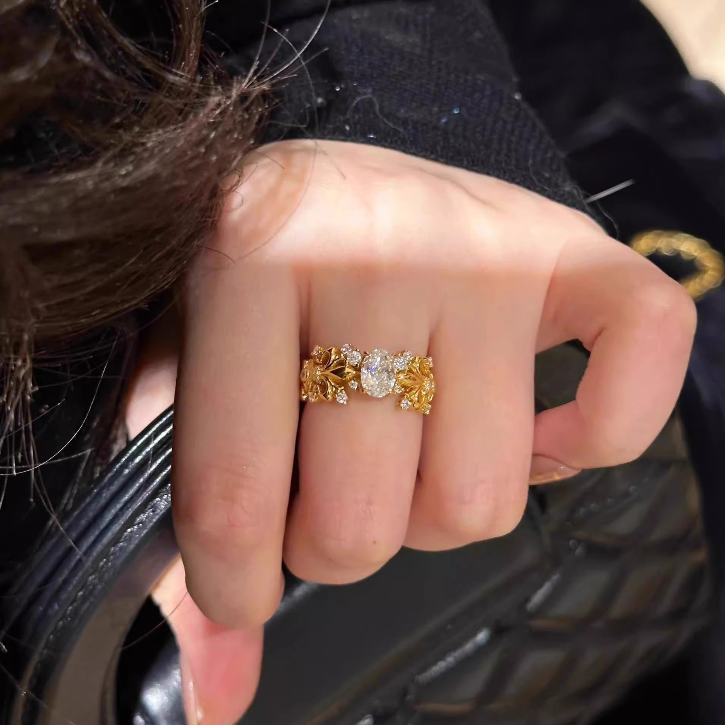 Aurora Vine Ring
