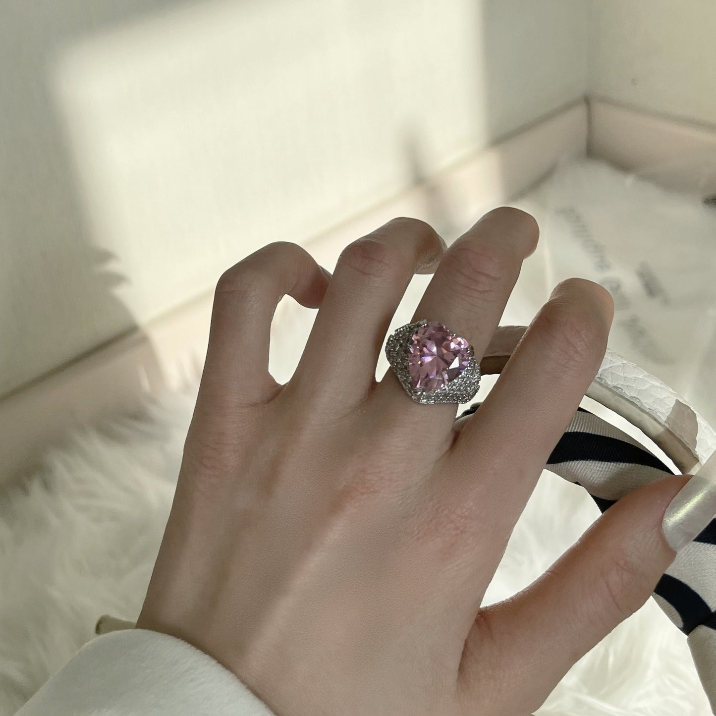 Velvette Heart Ring