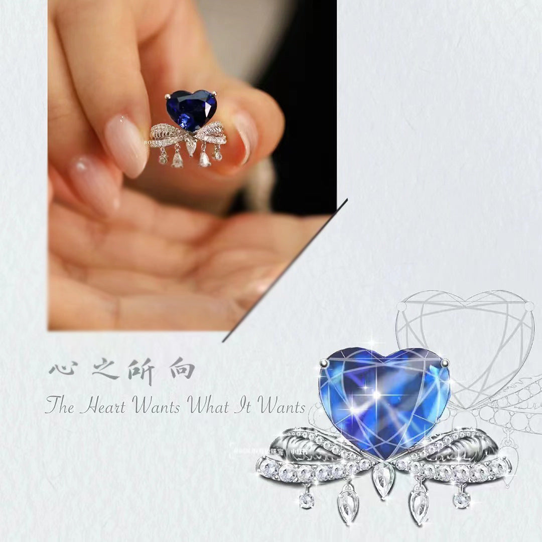 Sapphire Promise Ring