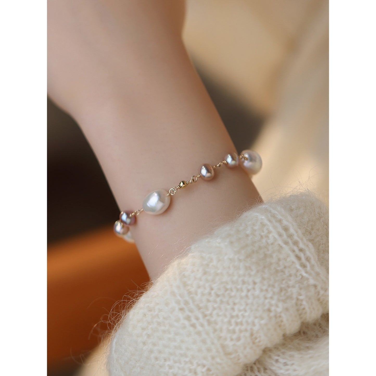 Drop of Pearls Bracelet