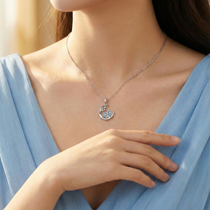 FrostGlow Harmony Pendant