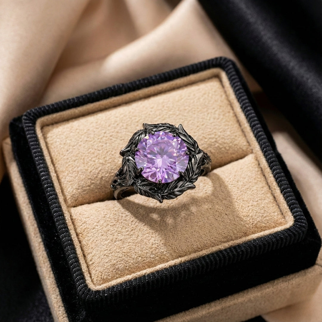Lilac Radiance Ring