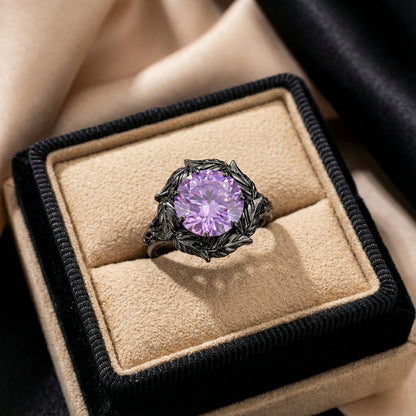 Lilac Radiance Ring
