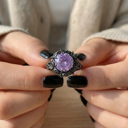 Lilac Radiance Ring