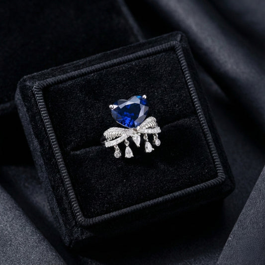 Sapphire Promise Ring