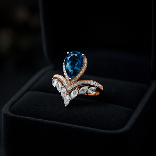 Celestique Crown Ring