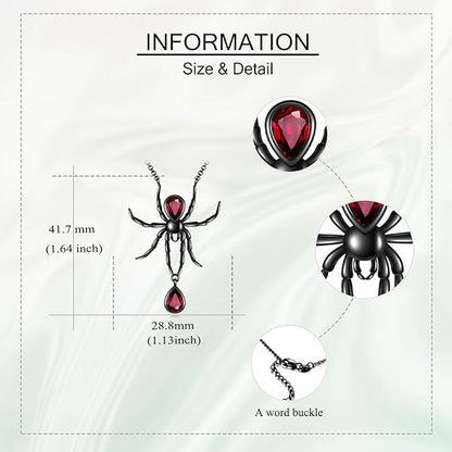 Bloody Web Pendant