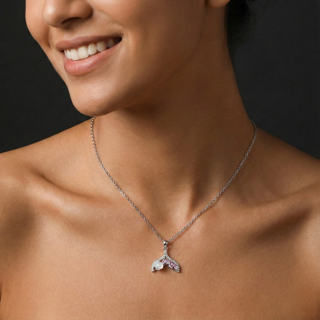 Pink Mermaid Necklace