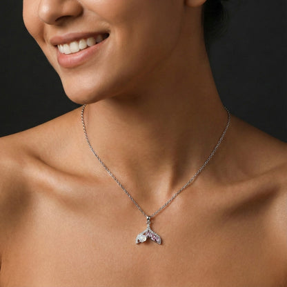 Pink Mermaid Necklace