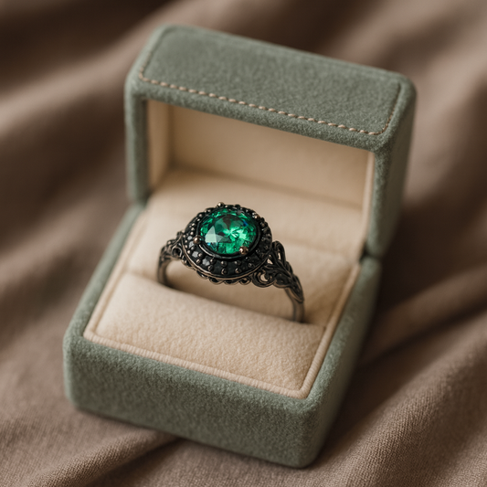 Verdant Veil Ring