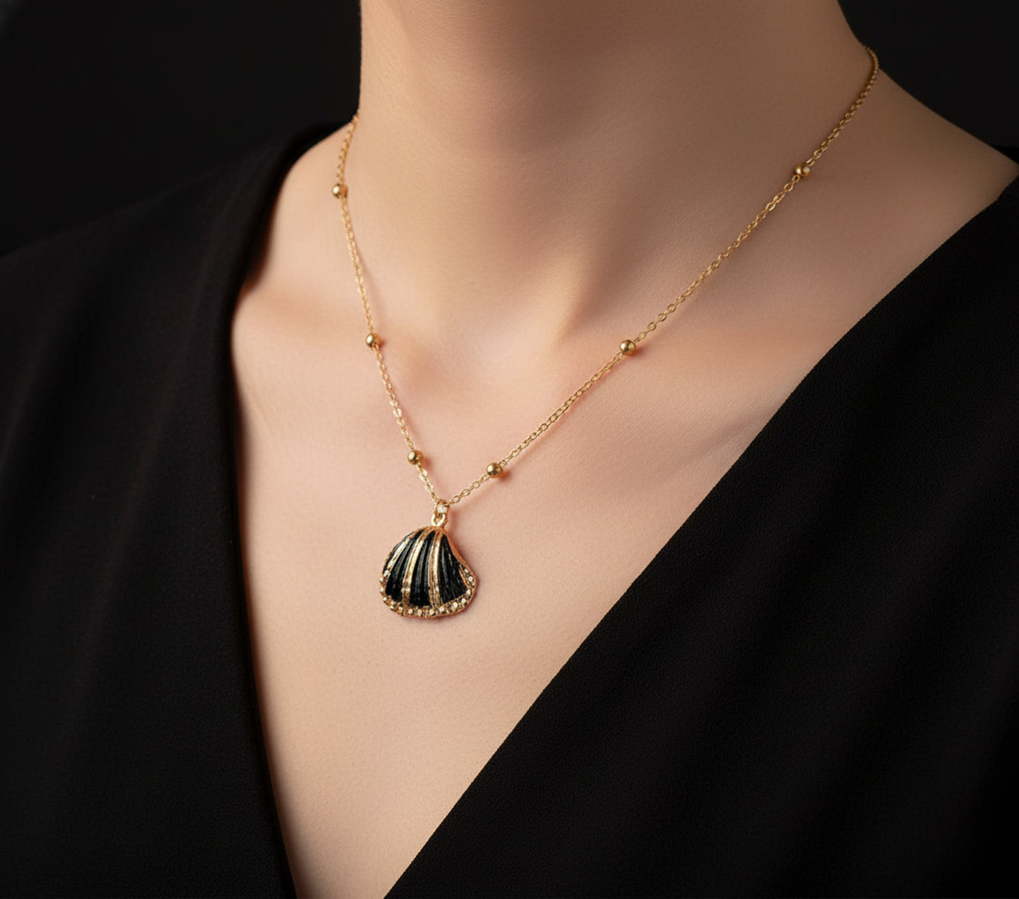 Black Coral Necklace