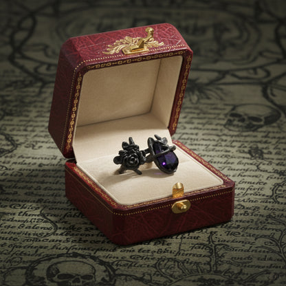 Violet Thorns Ring
