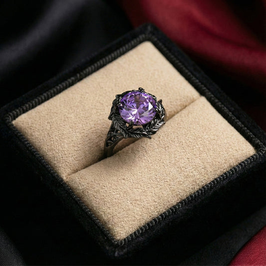Lilac Radiance Ring