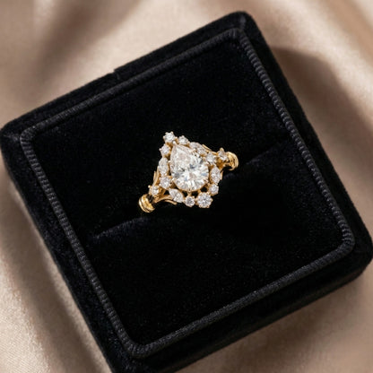 Radiant Lily Petal Ring