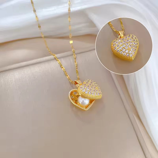 Heart Keepsake Necklace