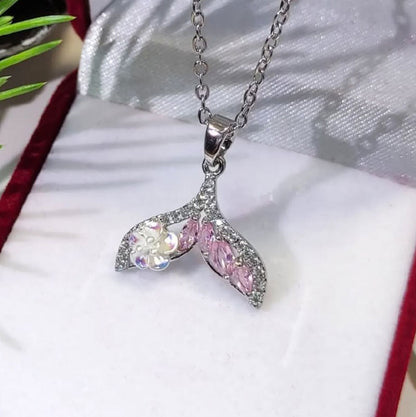 Pink Mermaid Necklace