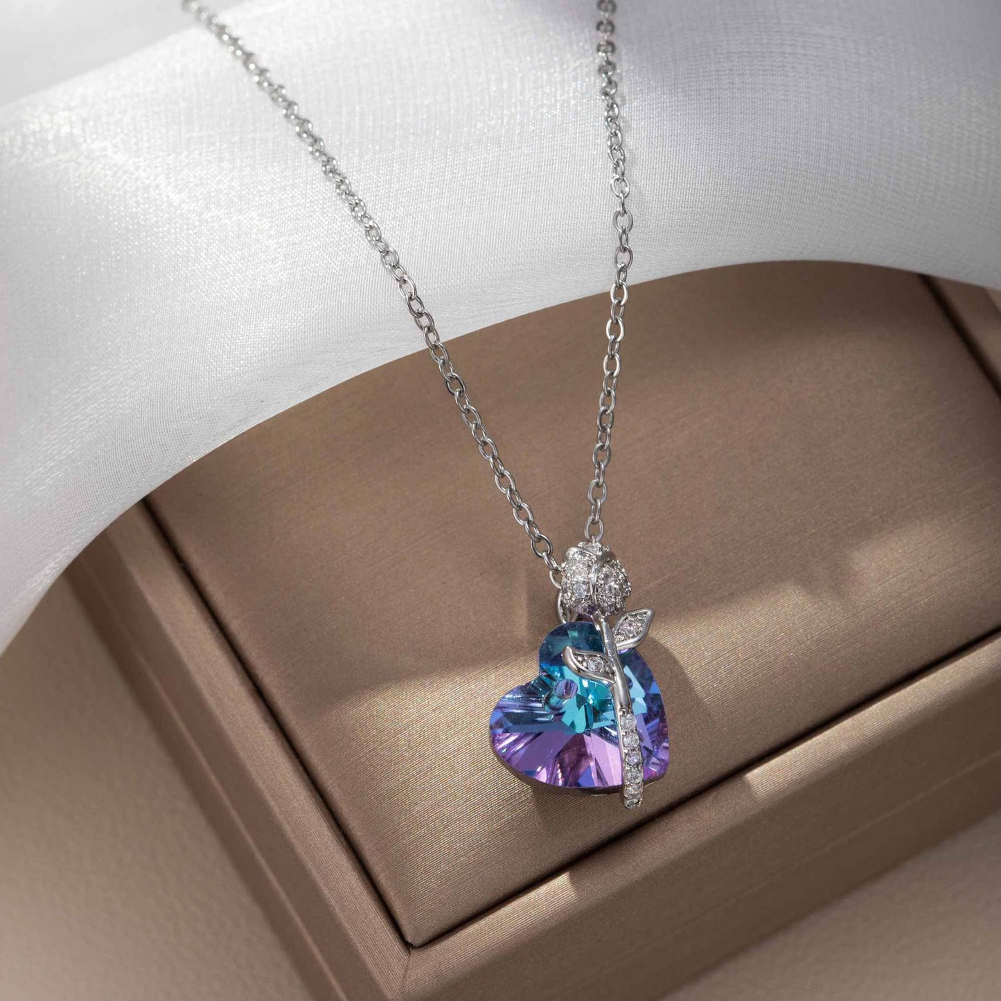 Lavender Lovebloom Necklace