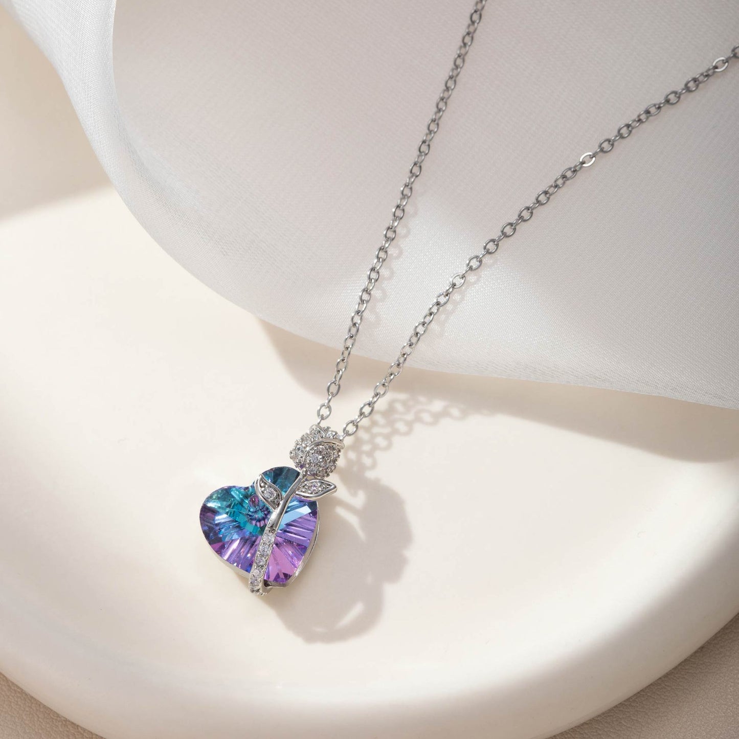 Lavender Lovebloom Necklace