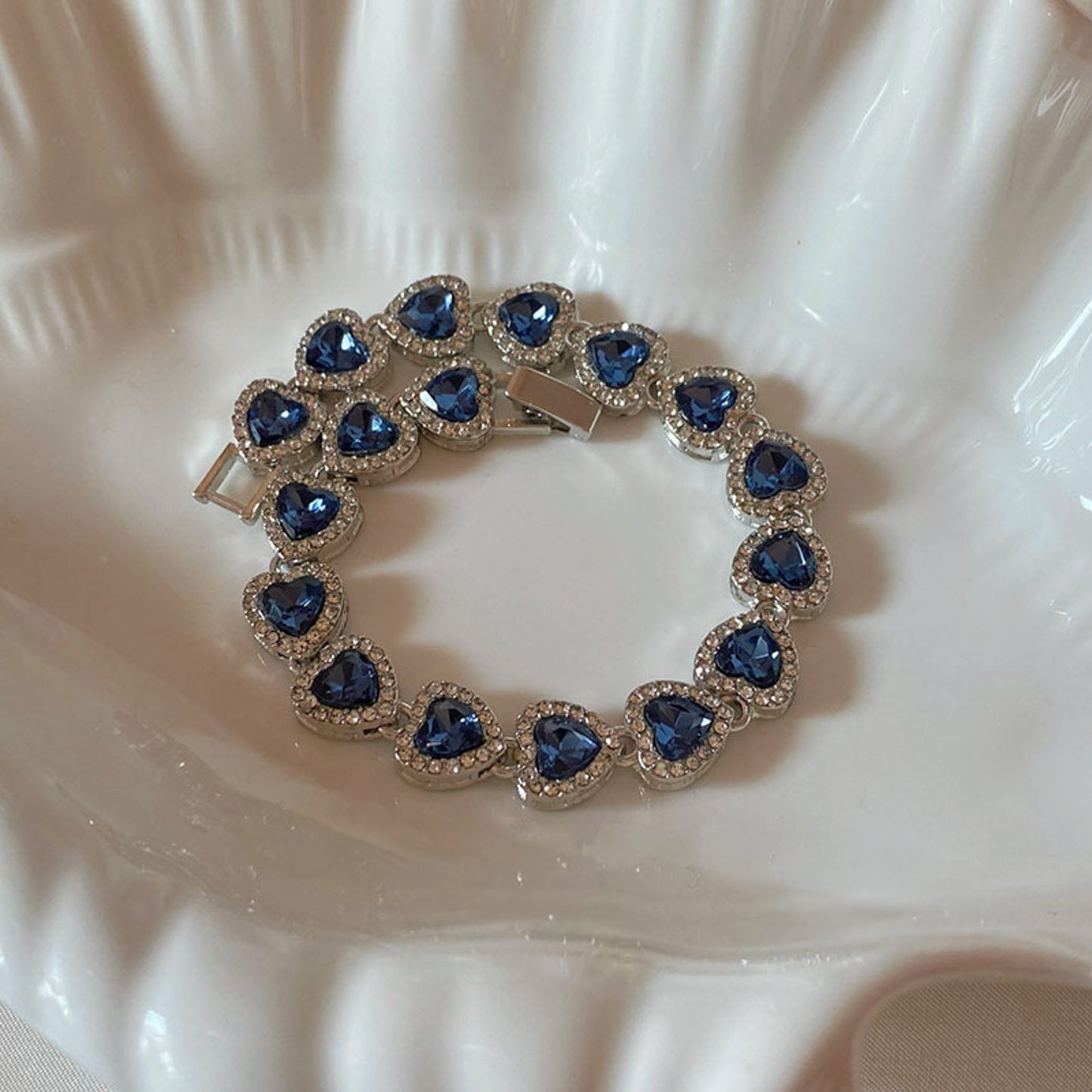 Azure Heartline Bracelet