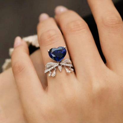 Sapphire Promise Ring