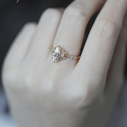 Stardance Marquise Ring