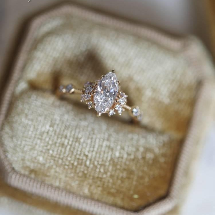 Stardance Marquise Ring