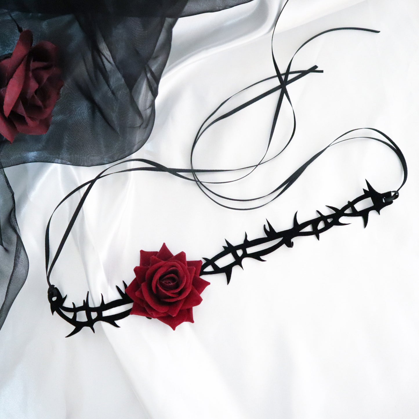 Roses of the Abyss Chokers