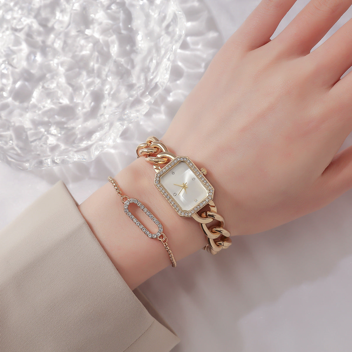 Gleaming Charm Watch Set