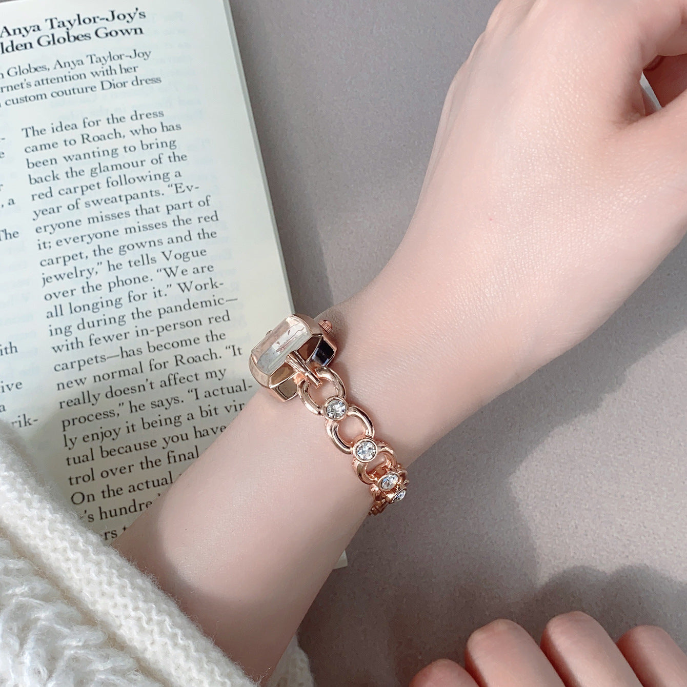 Gleamora Chain Watches