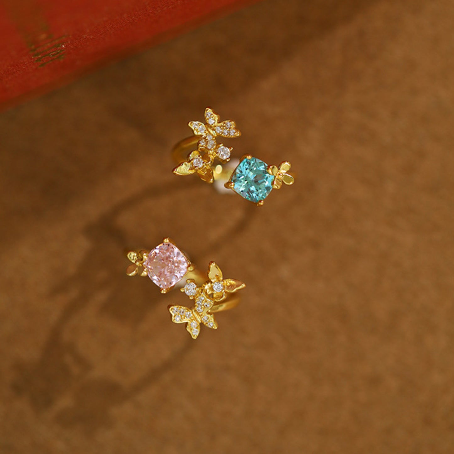 Aurelina Butterfly Ring