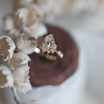 Stardance Marquise Ring