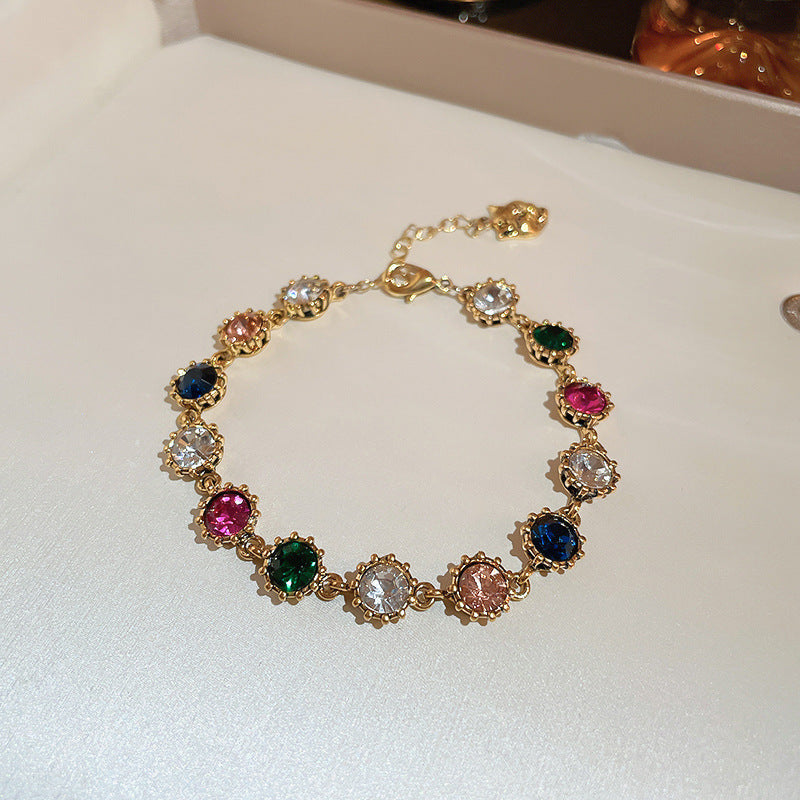 Royal Glow Multigem Bracelet