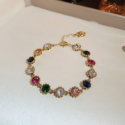 Royal Glow Multigem Bracelet
