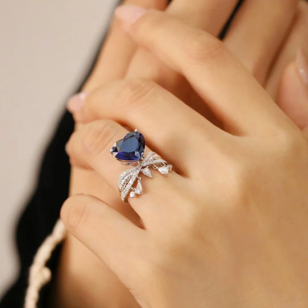 Sapphire Promise Ring