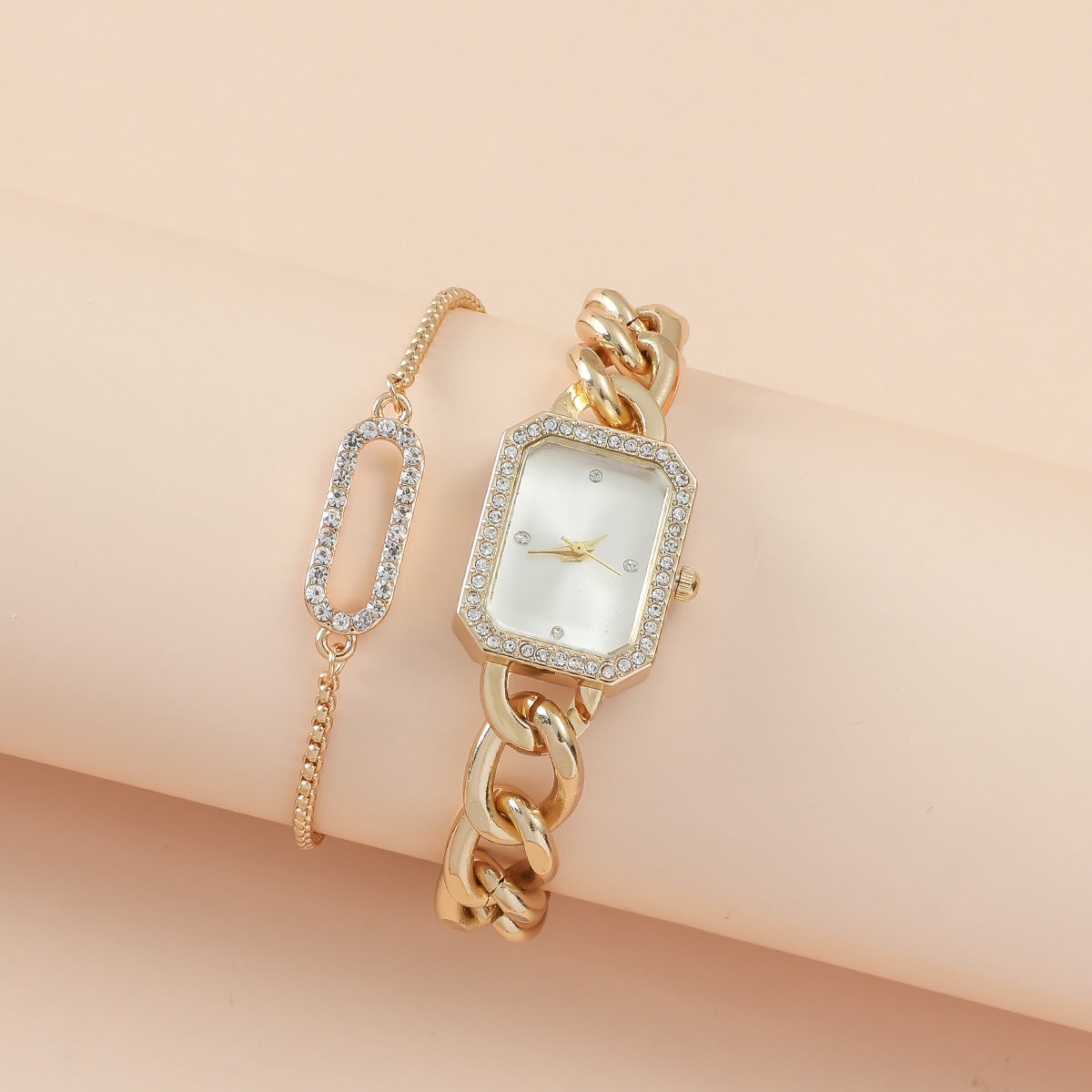 Gleaming Charm Watch Set