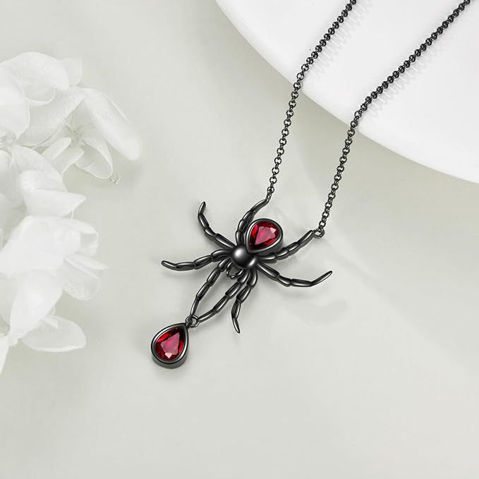 Bloody Web Pendant