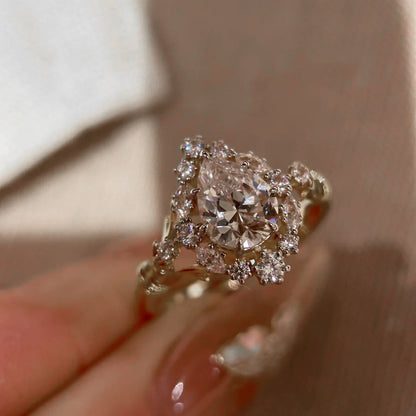 Radiant Lily Petal Ring