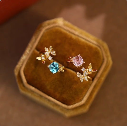 Aurelina Butterfly Ring