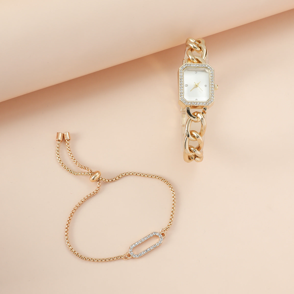 Gleaming Charm Watch Set