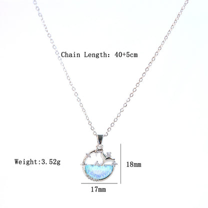 Moontide Mermaid Neckpiece