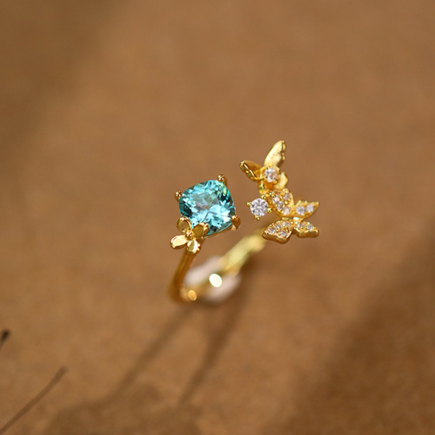 Aurelina Butterfly Ring