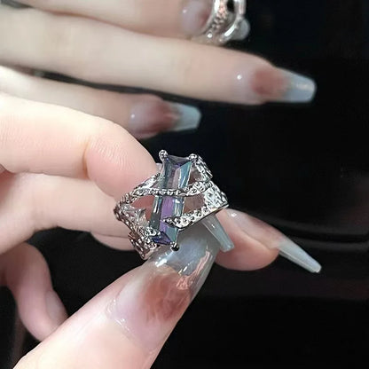 Eclipse Crown - Gothic Gem Rings