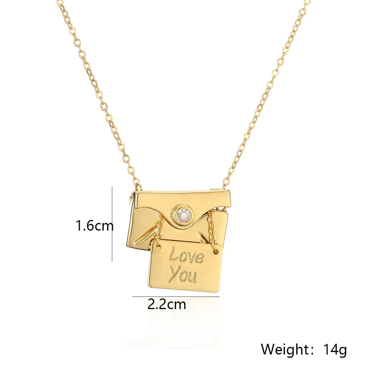 Promise Mail Necklace