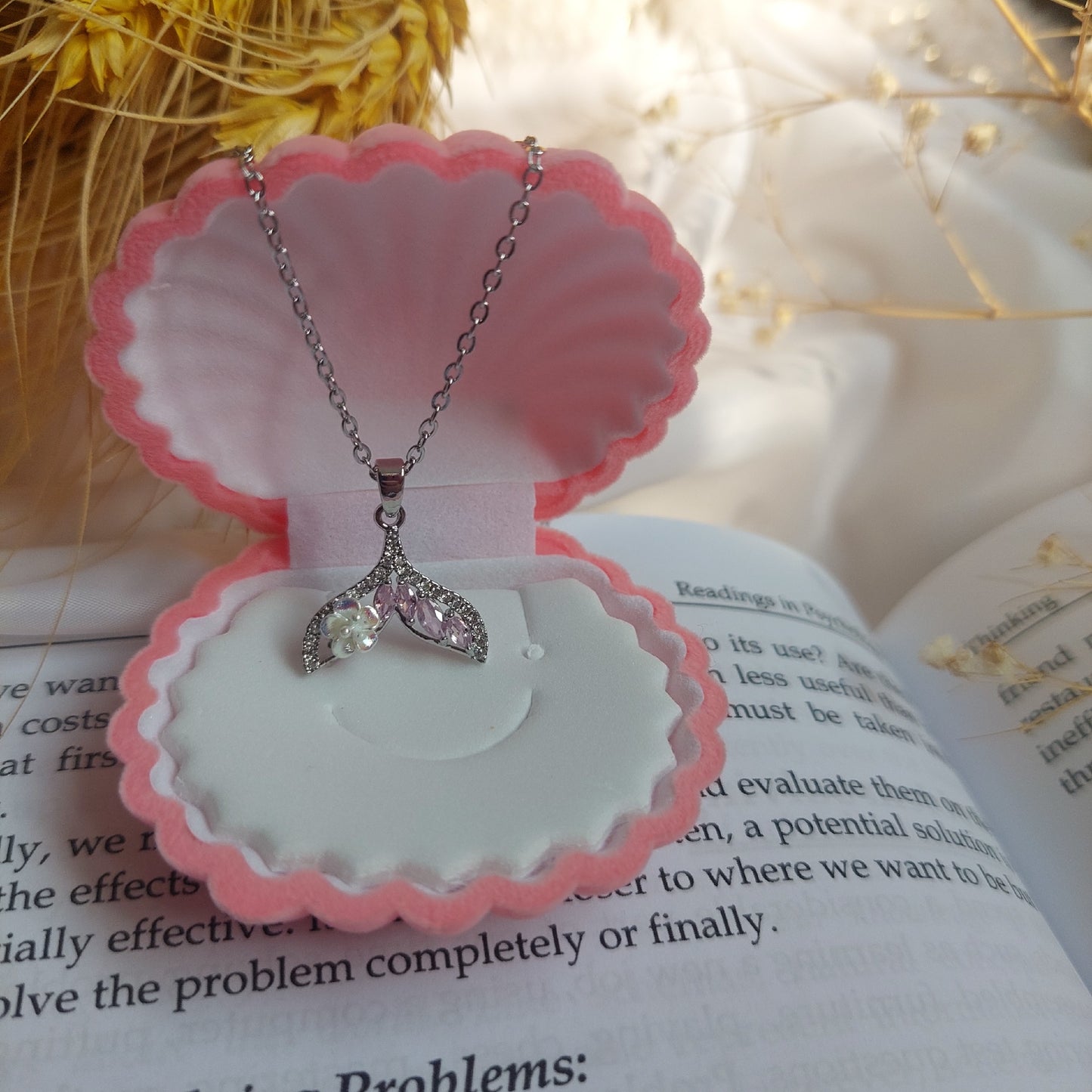 Pink Mermaid Necklace