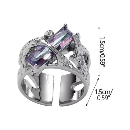 Eclipse Crown - Gothic Gem Rings