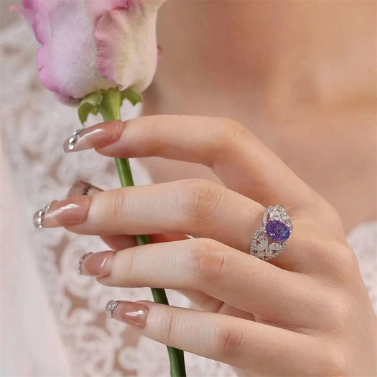 Lilac Whisper Ring