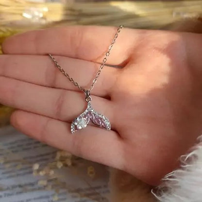 Pink Mermaid Necklace